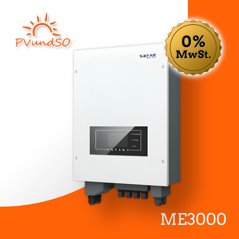 Sofar ME3000 Lademanager für PV Speicher mit Wlan